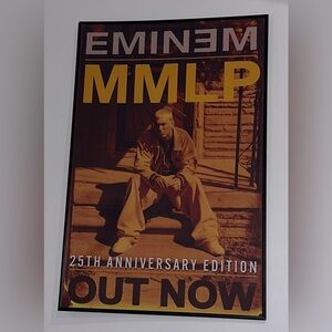Lot of 4 Eminem Promotional Posters The Marshall Mathers LP 25th Anniv. 24x36